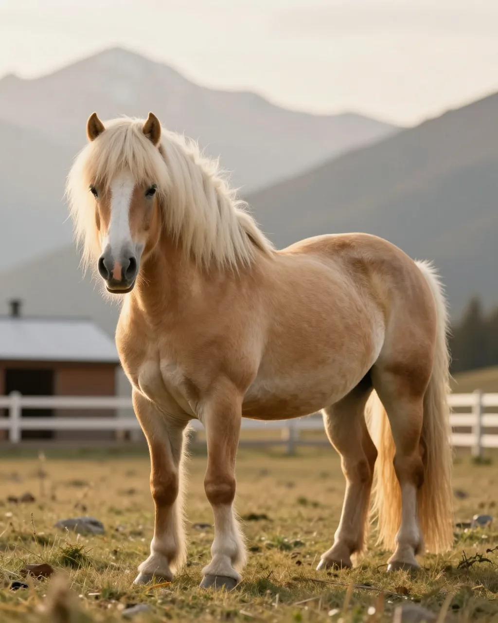Haflinger, Pferdeportrait