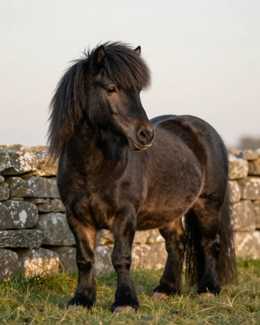 Shetlandpony, Pferdeportrait